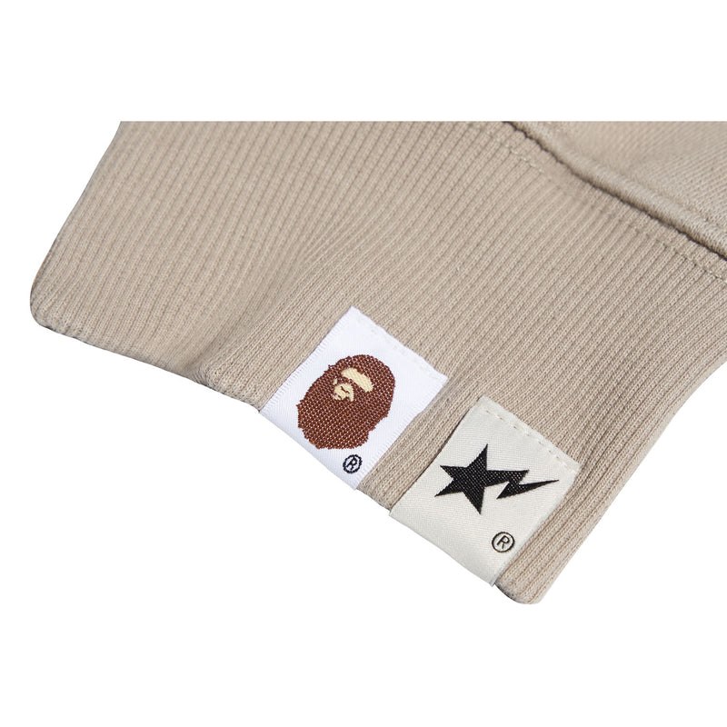 Men Bape X Highsnobiety Crewneck Sweatshirts Beige USA | RN6609269