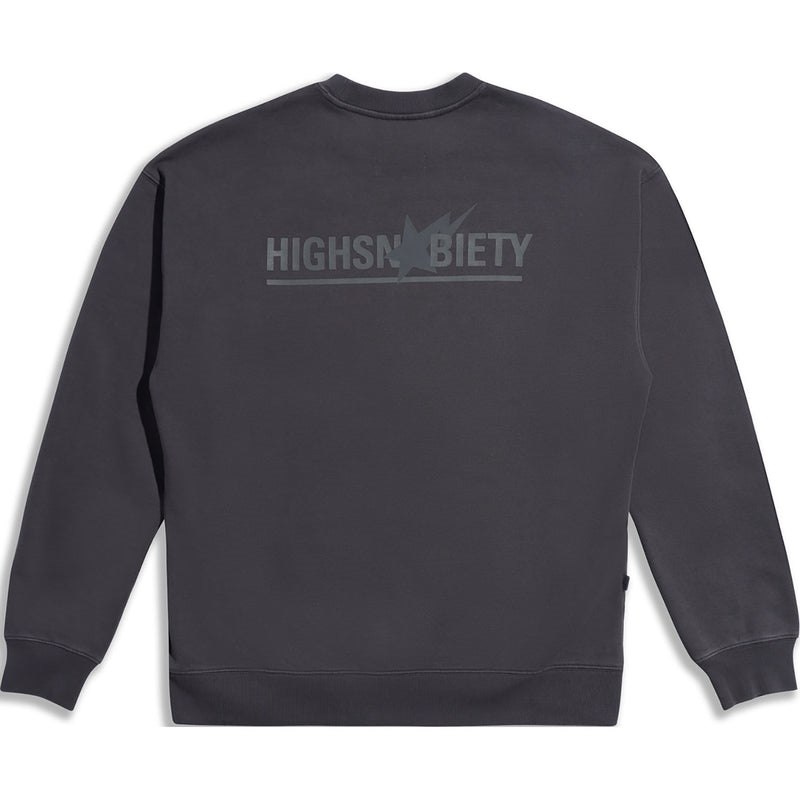 Men Bape X Highsnobiety Crewneck Sweatshirts Grey USA | TI0207227