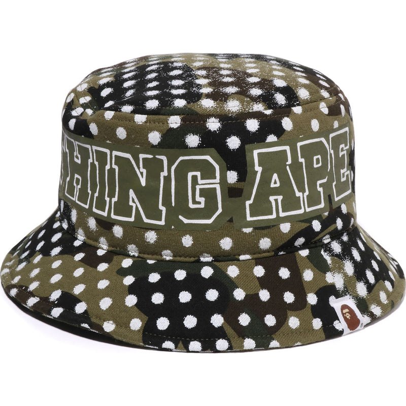 Men Bape X Joshua Vides Bucket Hat Caps Green USA | YO7054504