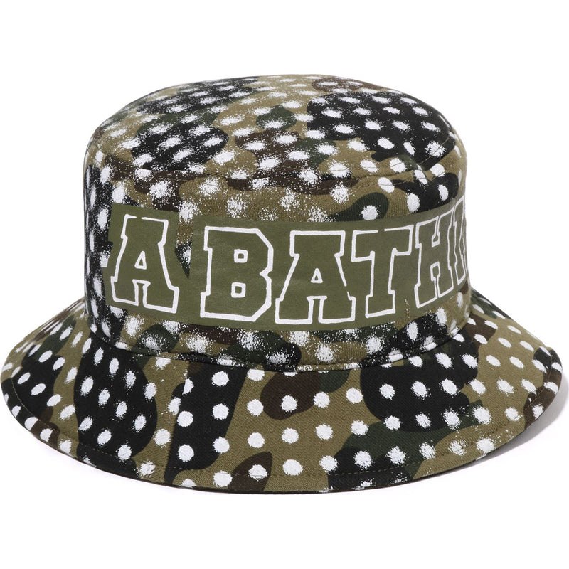 Men Bape X Joshua Vides Bucket Hat Caps Green USA | YO7054504