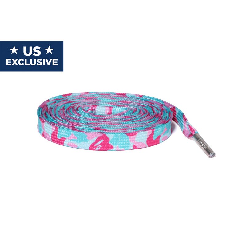 Men Bape X Kixsix Us Limited Collection Shoe Lace Accessories Pink USA | DI7211221