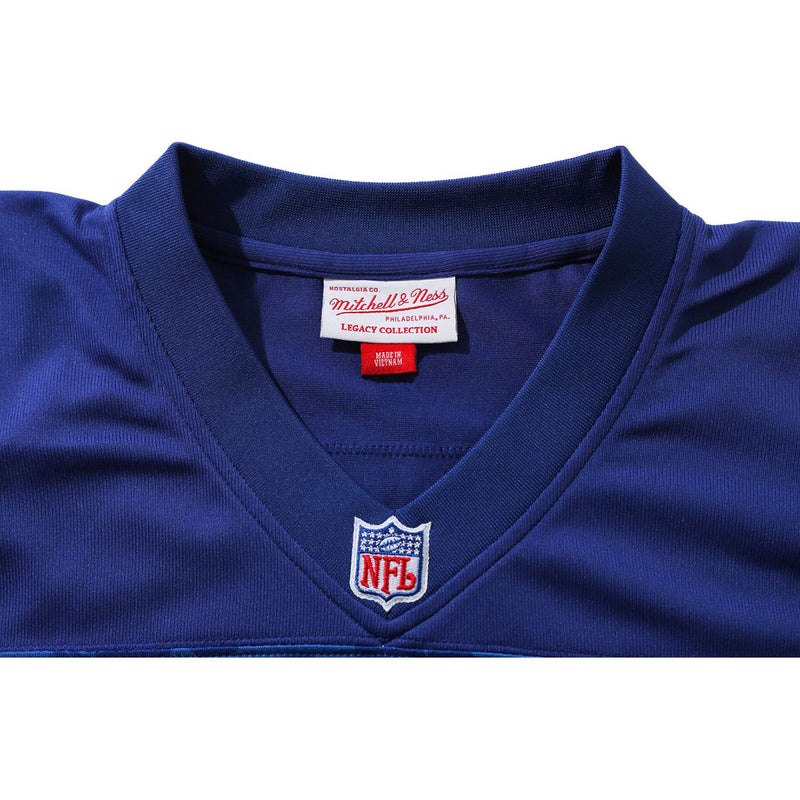 Men Bape X Mitchell & Ness Nfl New England Patriots Legacy Jersey Cut And Sewn Navy USA | JZ7428848