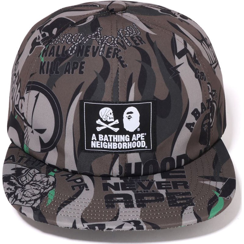 Men Bape X Neighbourhood Cap Caps Green USA | MI2828188