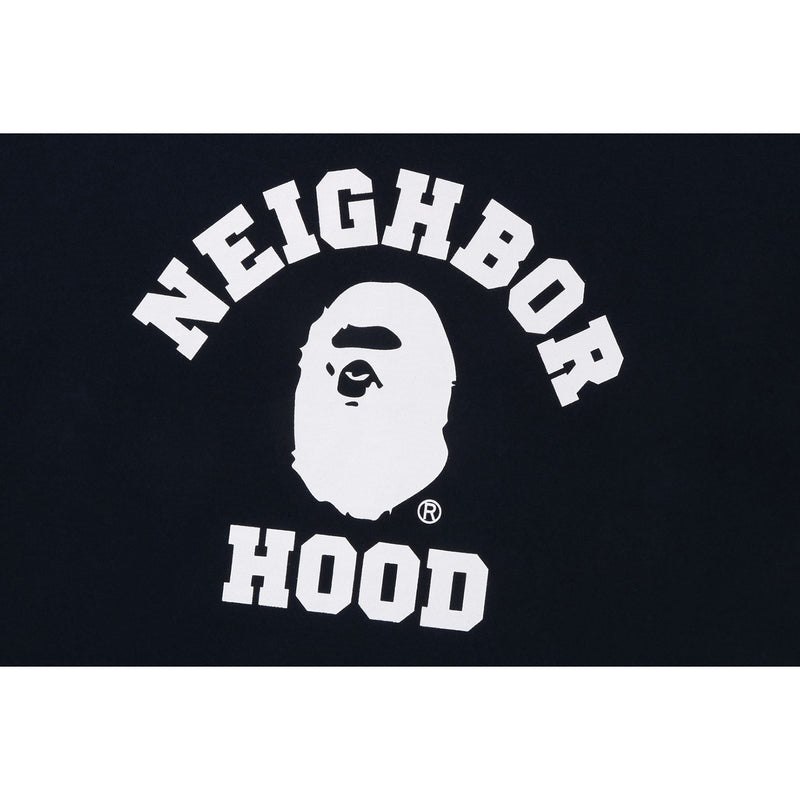 Men Bape X Neighbourhood Relaxed Fit Crewneck Sweatshirts Navy USA | WF5282022