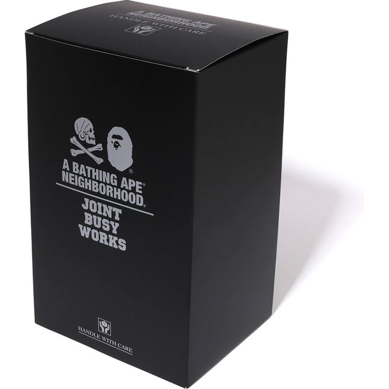 Men Bape X Neighbourhood Shark Incense Chamber Home Black x Silver USA | HW9482842