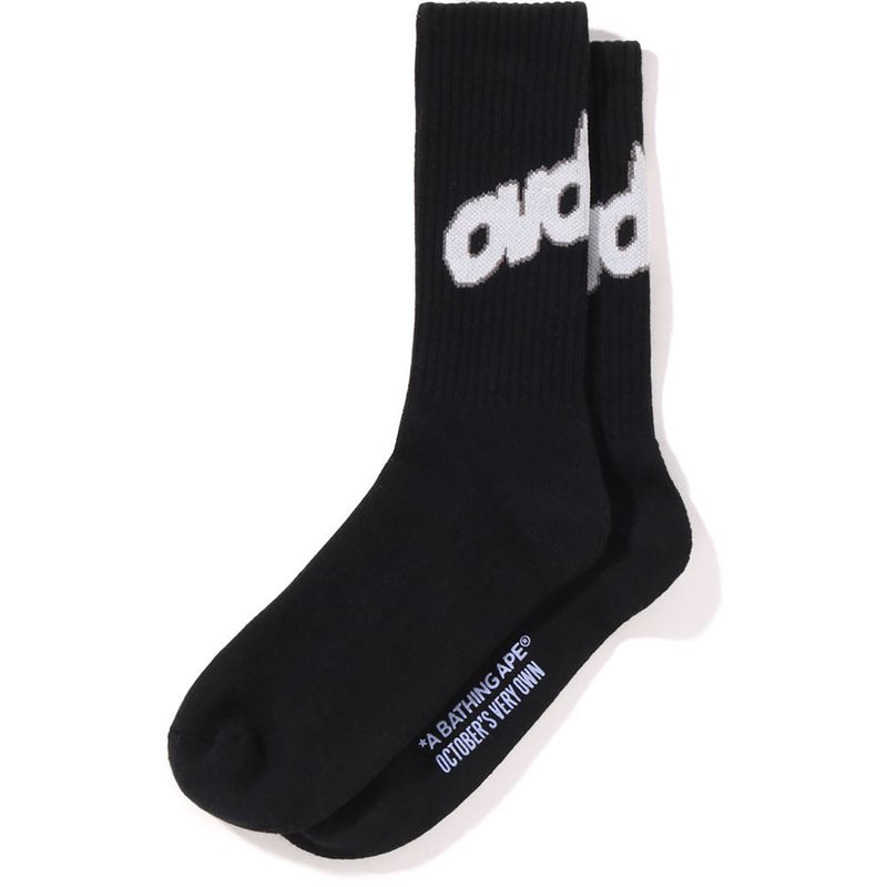 Men Bape X Ovo Socks Socks Black USA | EM6378638