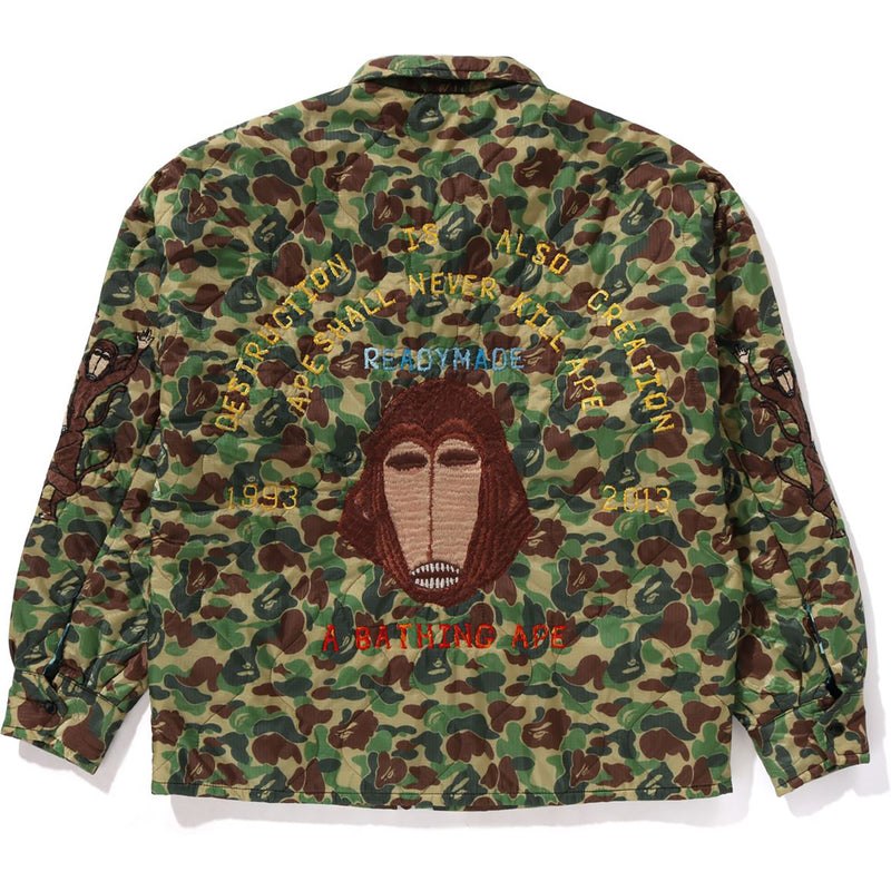 Men Bape X Readymade Abc Camo Vietnam Jacket Jackets Green USA | DA6927597