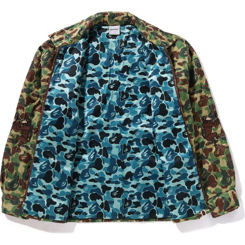 Men Bape X Readymade Abc Camo Vietnam Jacket Jackets Green USA | DA6927597