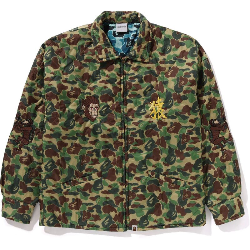 Men Bape X Readymade Abc Camo Vietnam Jacket Jackets Green USA | DA6927597