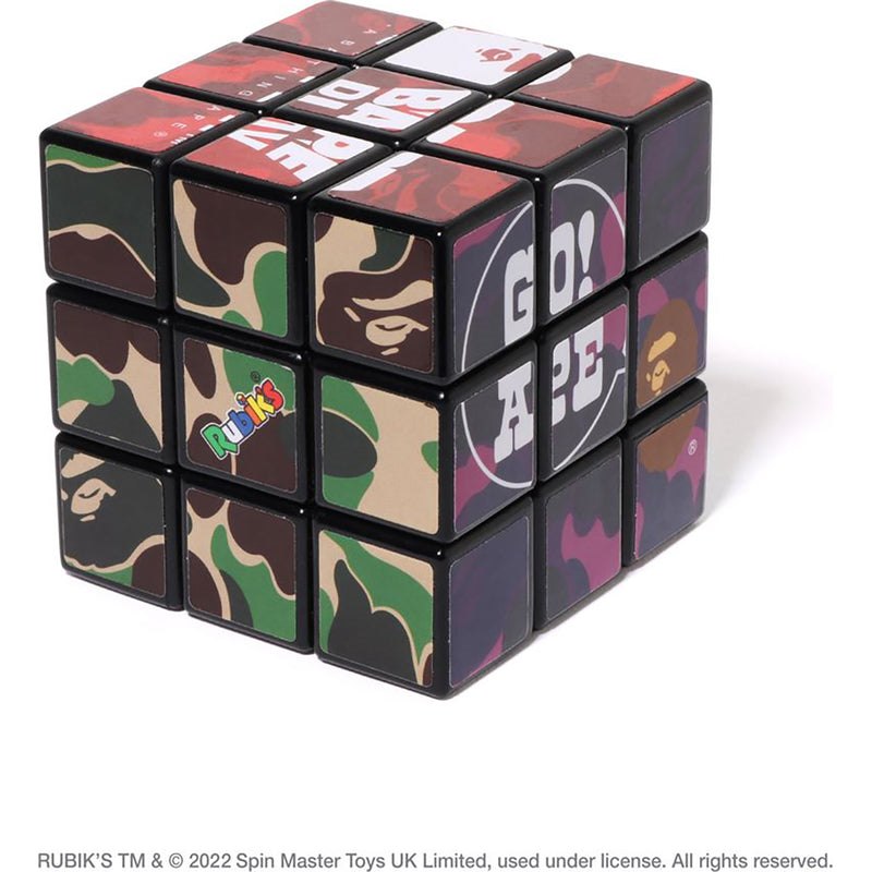 Men Bape X Rubik's Cube Accessories Multi USA | JT5564954