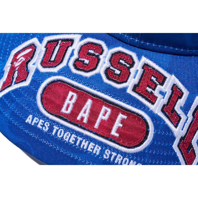 Men Bape X Russell Cap Caps Blue USA | JS3106116