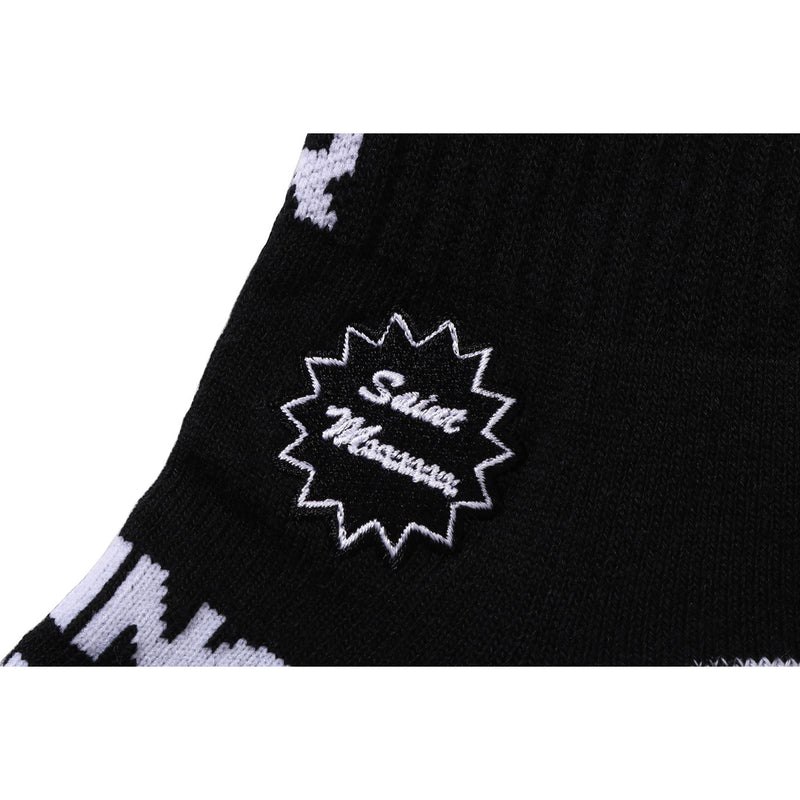 Men Bape X Saint Mxxxxxx Socks Socks Charcoal USA | US6695365