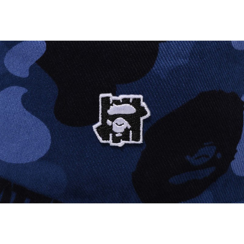 Men Bape X Undefeated Bucket Hat Caps Navy USA | HI6525755