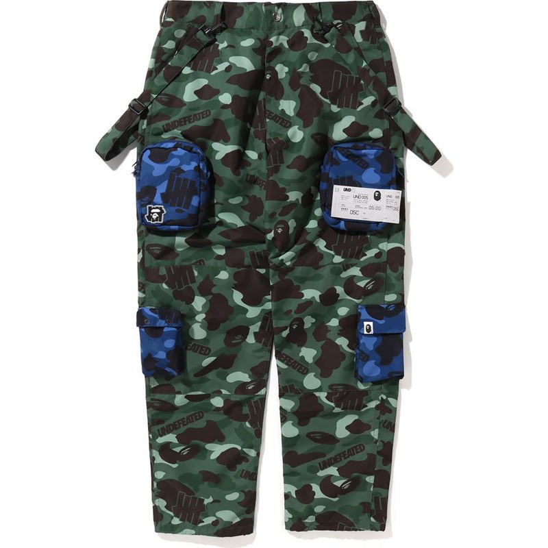 Men Bape X Undefeated Multi Pouch Pocket Pants Pants Green USA | AB4086506