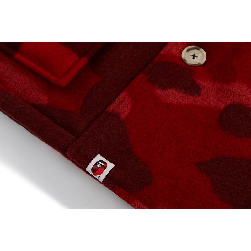 Men Bape X Woolrich Arctic Parka Jackets Red USA | UG4750070