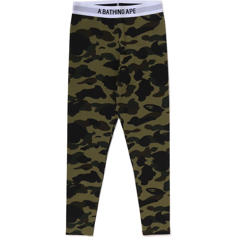 Women Bape 1st Camo Leggings Underwear Green USA | DA7352032