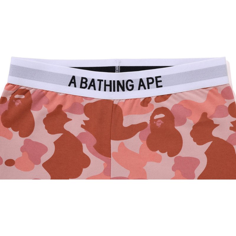 Women Bape 1st Camo Leggings Underwear Pink USA | IO8755575