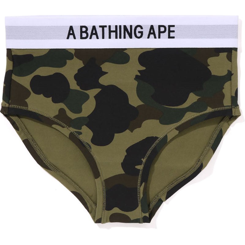 Women Bape 1st Camo Shorts Shorts Green USA | UN8241121