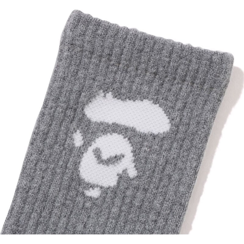 Women Bape A Bathing Ape Terry Socks Socks Gray USA | UR0332032