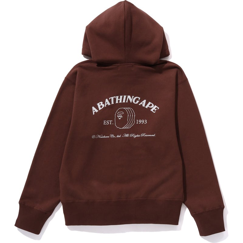 Women Bape A Bathing Ape Zip Hoodie Wide Fit Hoodie Brown USA | PL1600660