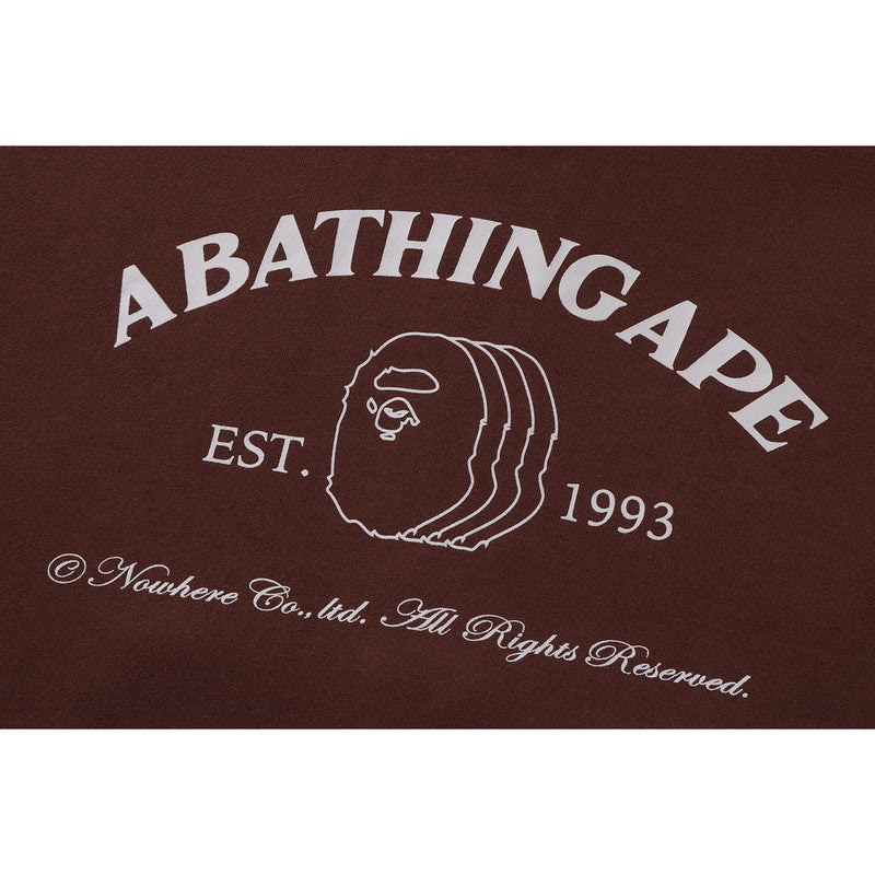 Women Bape A Bathing Ape Zip Hoodie Wide Fit Hoodie Brown USA | PL1600660