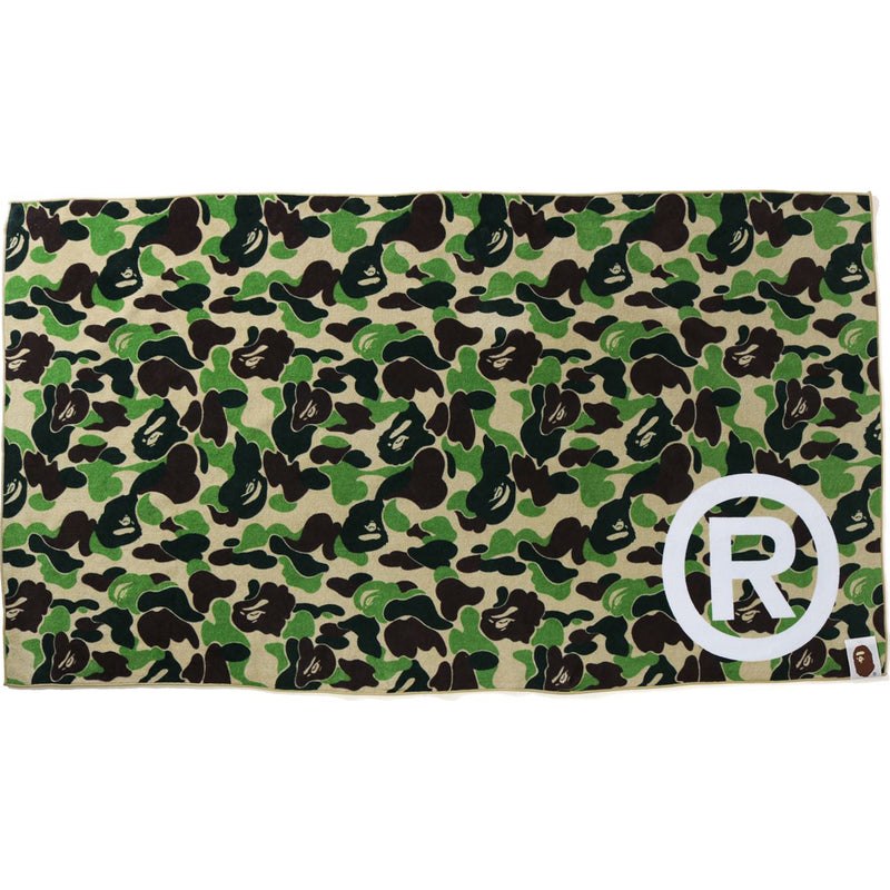 Women Bape Abc Camo Beach Towel Home Green USA | PQ0509759