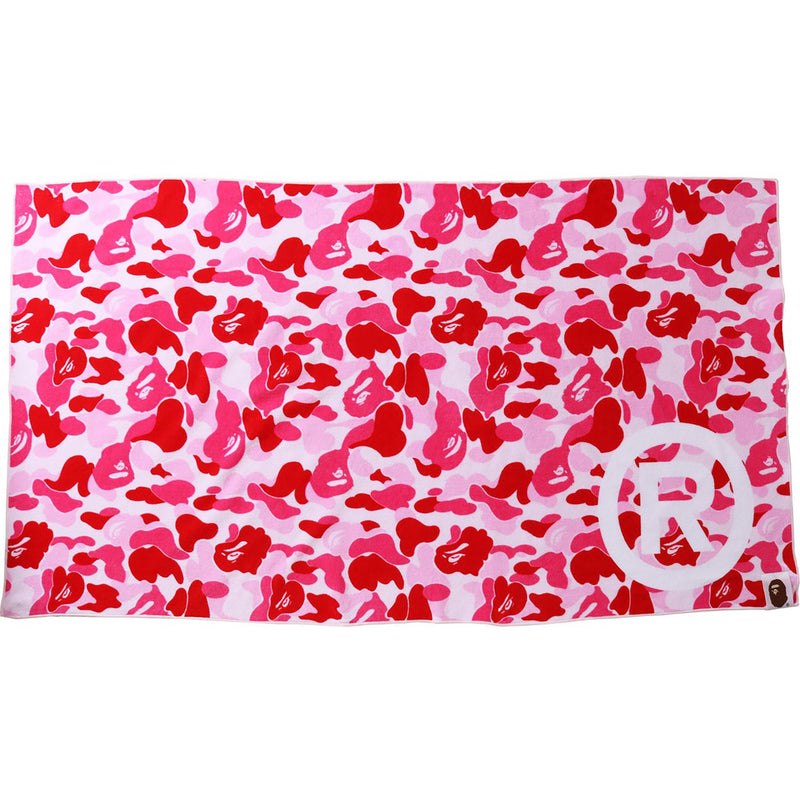 Women Bape Abc Camo Beach Towel Home Pink USA | MW6407047