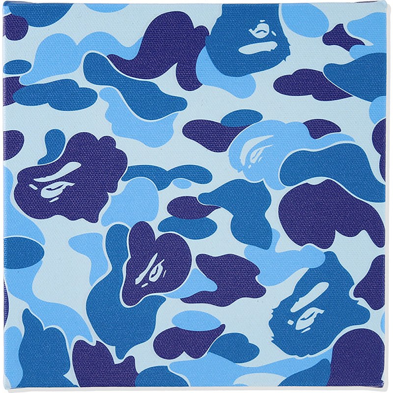 Women Bape Abc Camo Canvas Small Home Blue USA | FN9767377