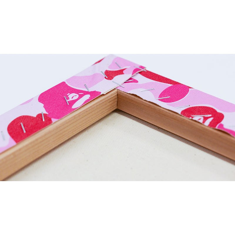 Women Bape Abc Camo Canvas Small Home Pink USA | EK8071501