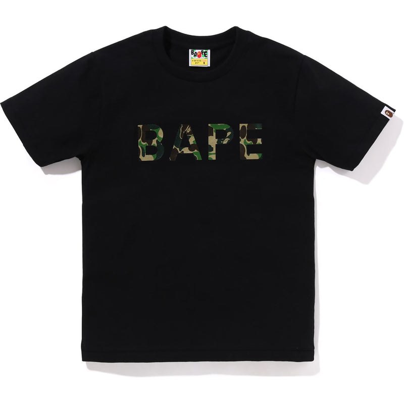 Women Bape Abc Camo Glitter Tee T Shirts Black Green USA | LU4988898