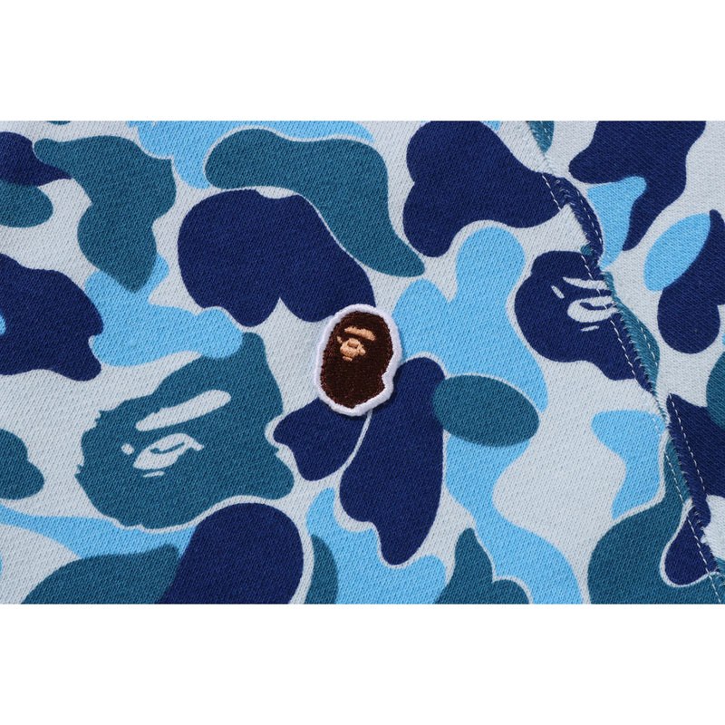 Women Bape Abc Camo Sweat Varsity Jacket Jackets Blue USA | PX6276526