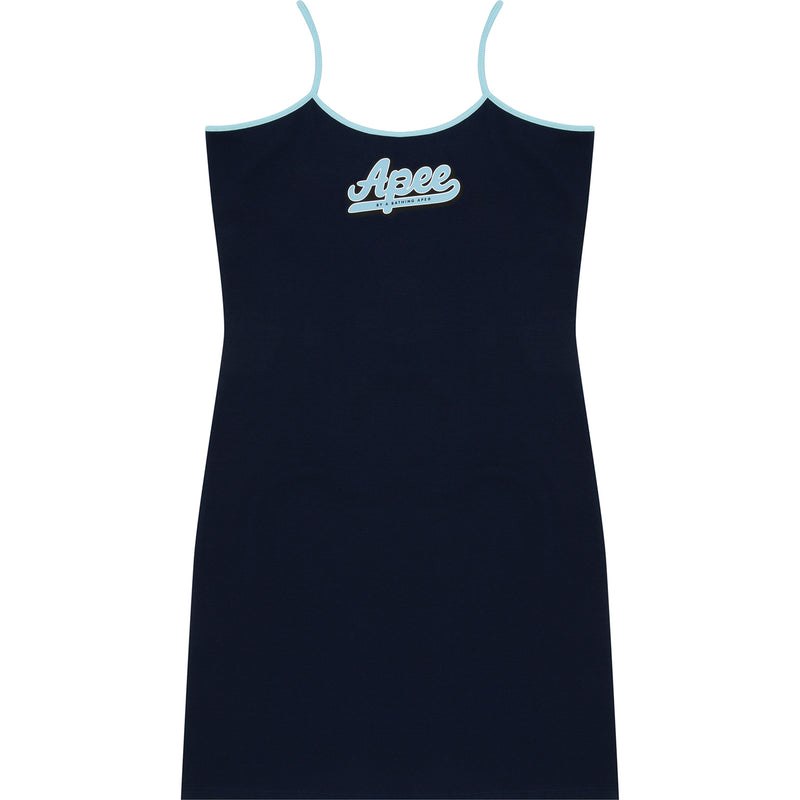 Women Bape Apee Graphic Dress #1 Dress Navy USA | BM3548158