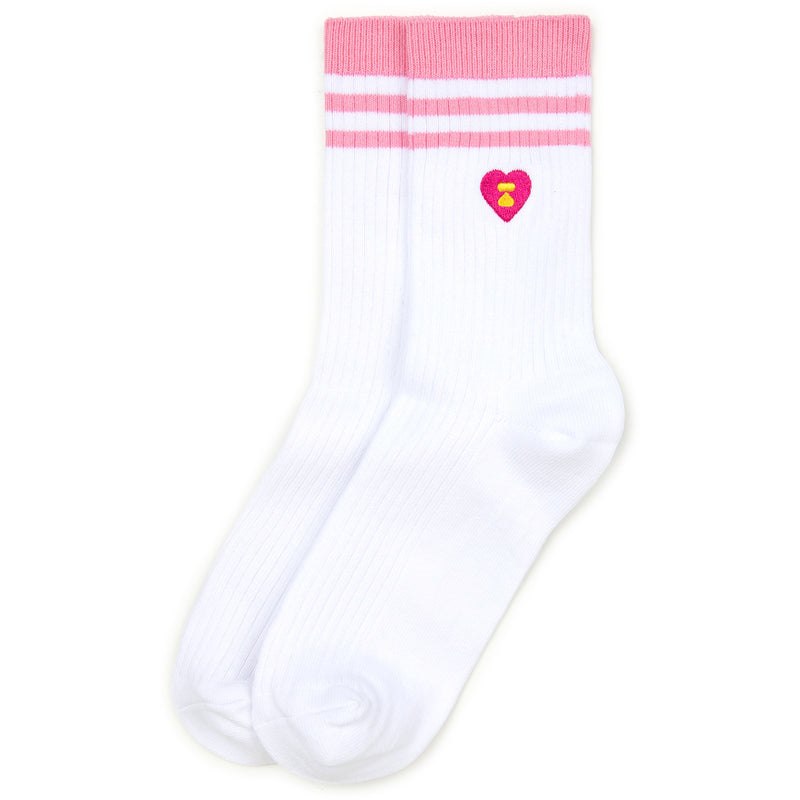 Women Bape Apee Logo College Socks Socks White USA | UW5213823