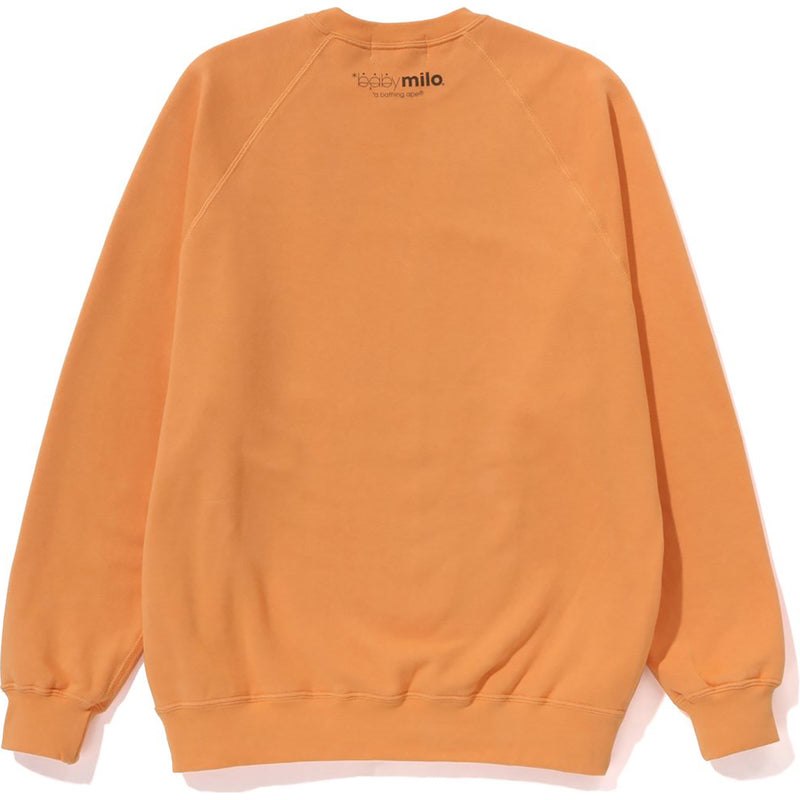 Women Bape Baby Lisa Oversized Crewneck Sweatshirts Orange USA | FJ4425245