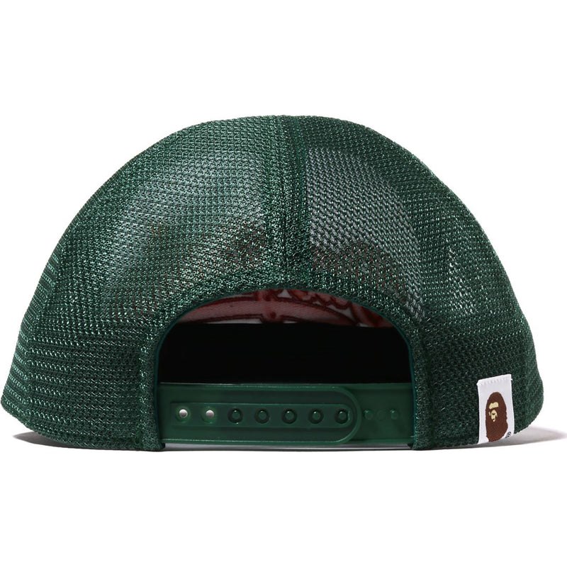 Women Bape Baby Milo Embroidery Mesh Cap Caps Green USA | GC1118818