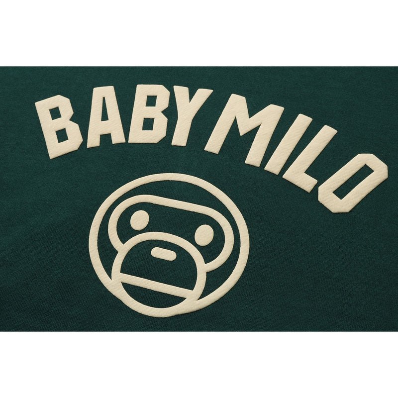 Women Bape Baby Milo Oversized Pullover Hoodie Hoodie Olivedrab USA | ED6487547