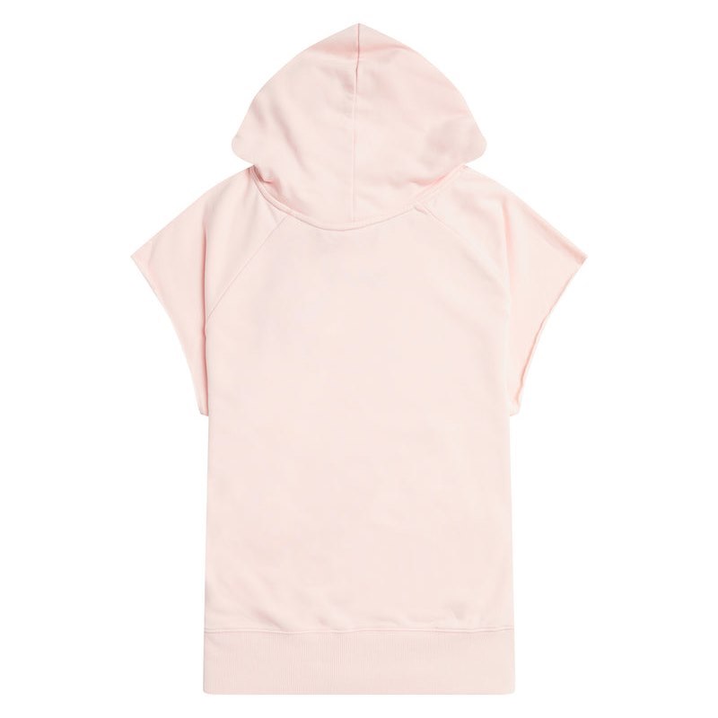 Women Bape Bapy Chain Stitch Logo Short Sleeve Hoodie Hoodie Light Pink USA | PX6827087