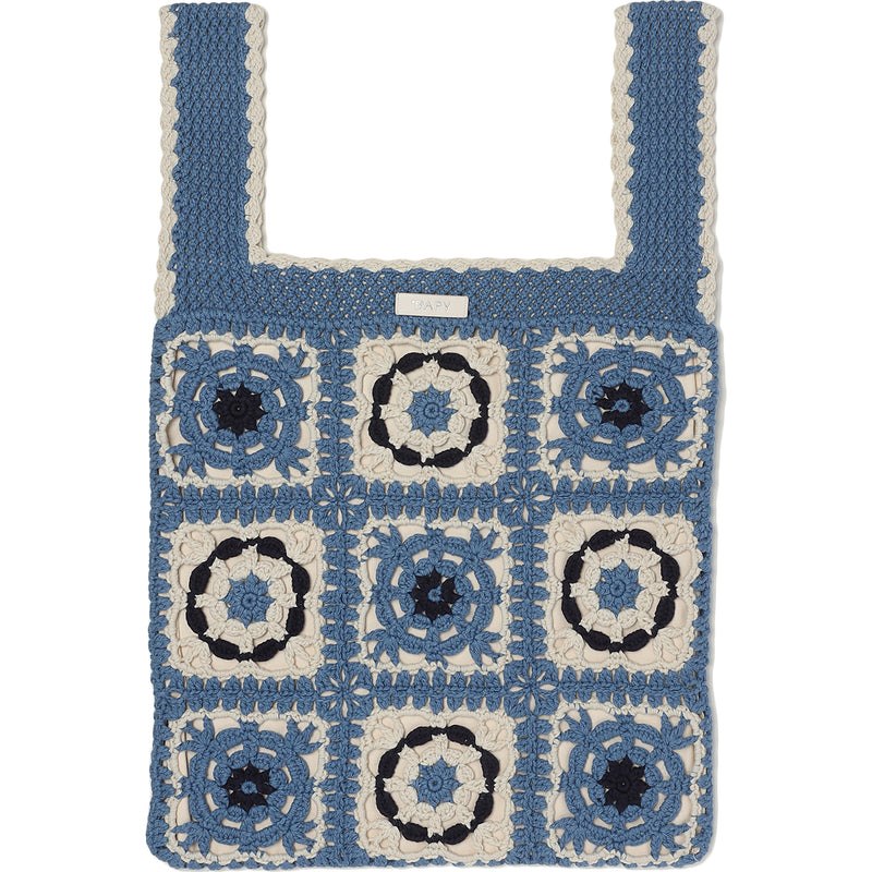 Women Bape Bapy Crochet Shopper Bags Blue USA | GP7439349