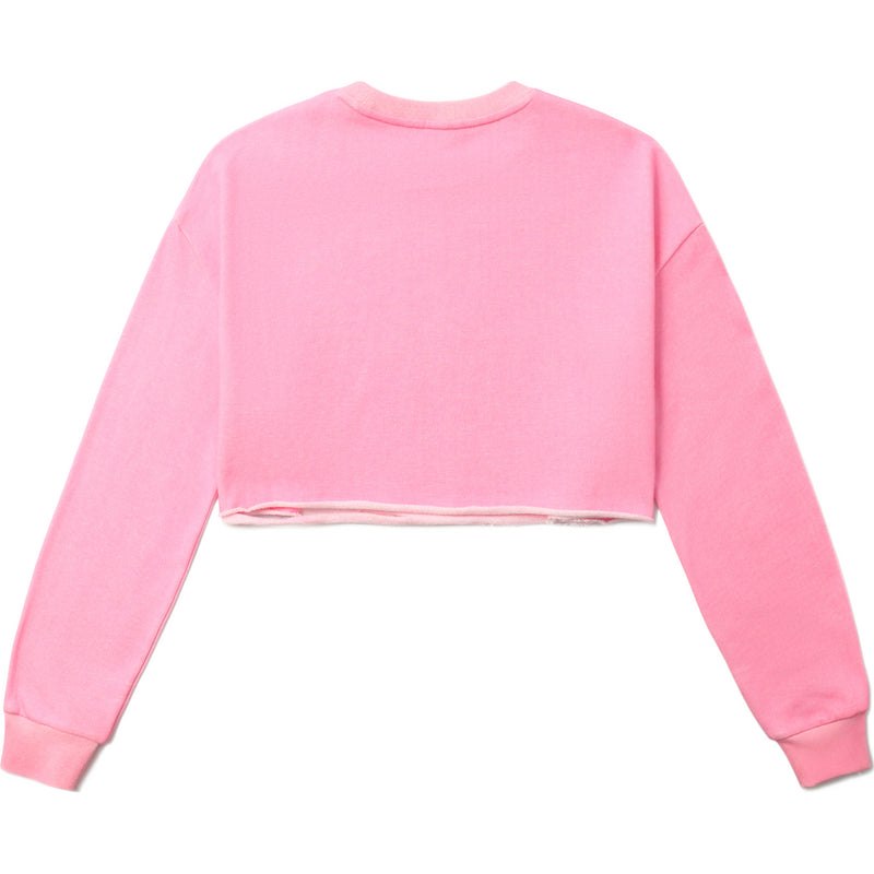 Women Bape Bapy Cropped Sweatshirt Sweatshirts Light Pink USA | IK4776376