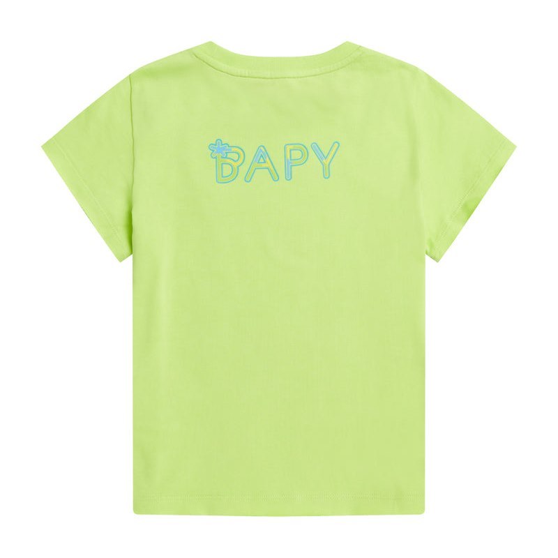 Women Bape Bapy Logo Tee T Shirts Green USA | NV5865285