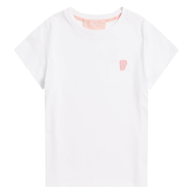 Women Bape Bapy Logo Tee T Shirts White USA | EM1882882