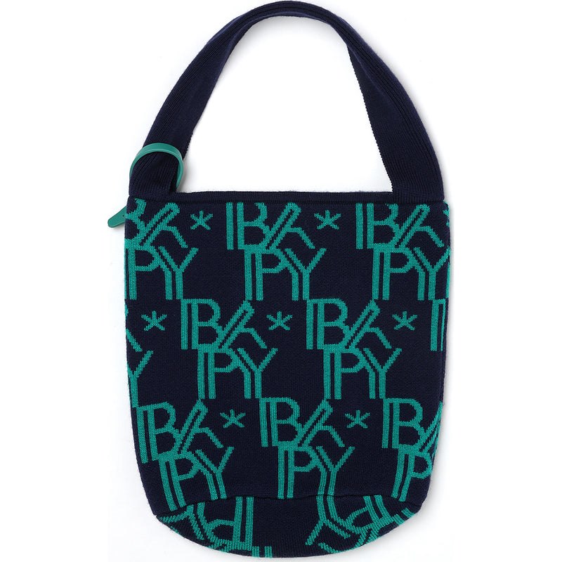 Women Bape Bapy Monogram Knitted Bag Bags Green USA | WN0746176