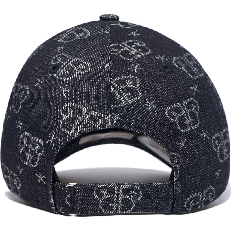 Women Bape Bapy New Era Monogram Cap Caps Dark Blue USA | HU3446946