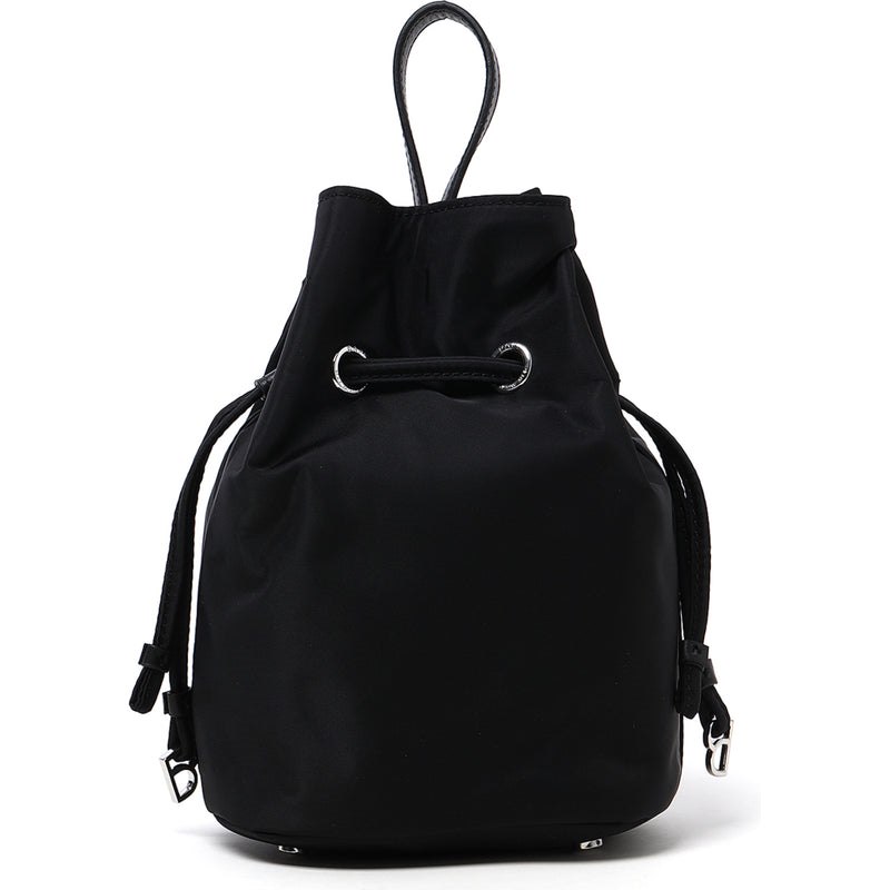 Women Bape Bapy Nylon Bucket Bag Bags Black USA | XK1226126