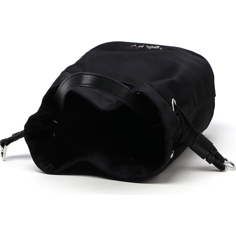 Women Bape Bapy Nylon Bucket Bag Bags Black USA | XK1226126