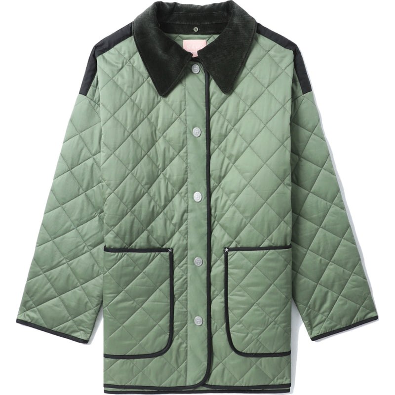 Women Bape Bapy Quilted Jacket Jackets Green USA | MD2360830