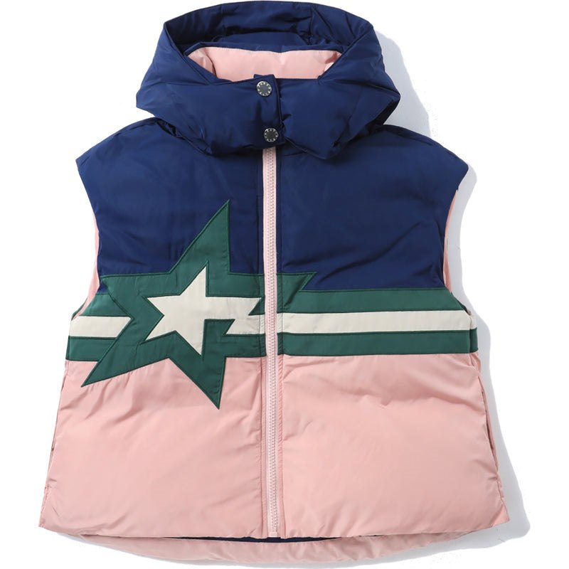 Women Bape Bapy Sta Down Vest Jackets Multicolor USA | BQ4656466