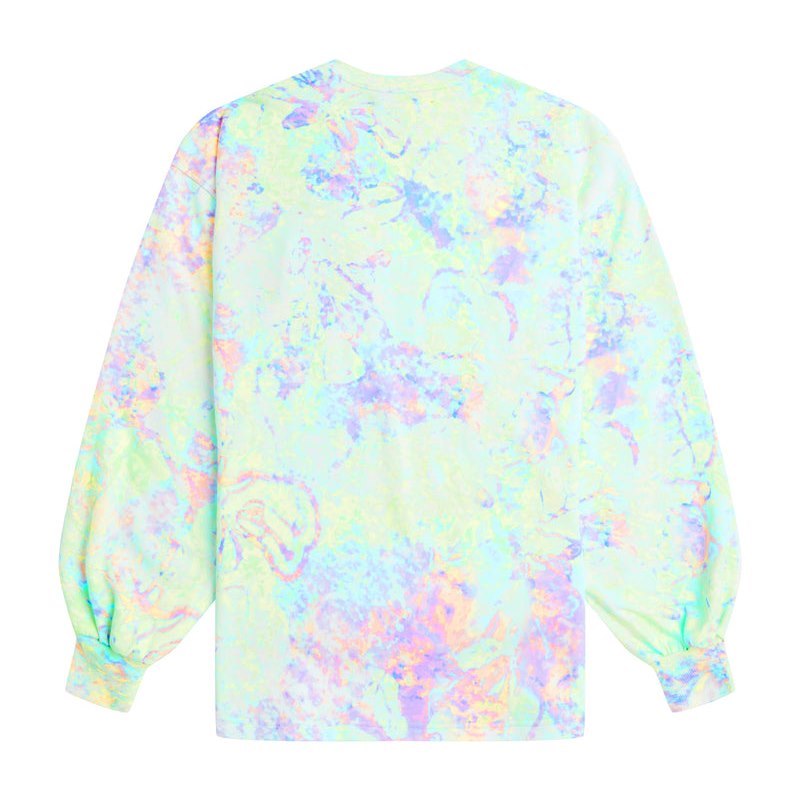 Women Bape Bapy Tie-dyed Effect Sweatshirt Sweatshirts Multicolor USA | CV5826886