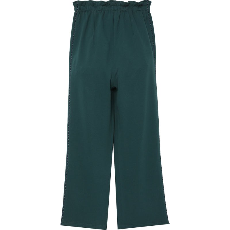 Women Bape Bapy Wide Leg Jogger Pants Dark Green USA | MC7395135