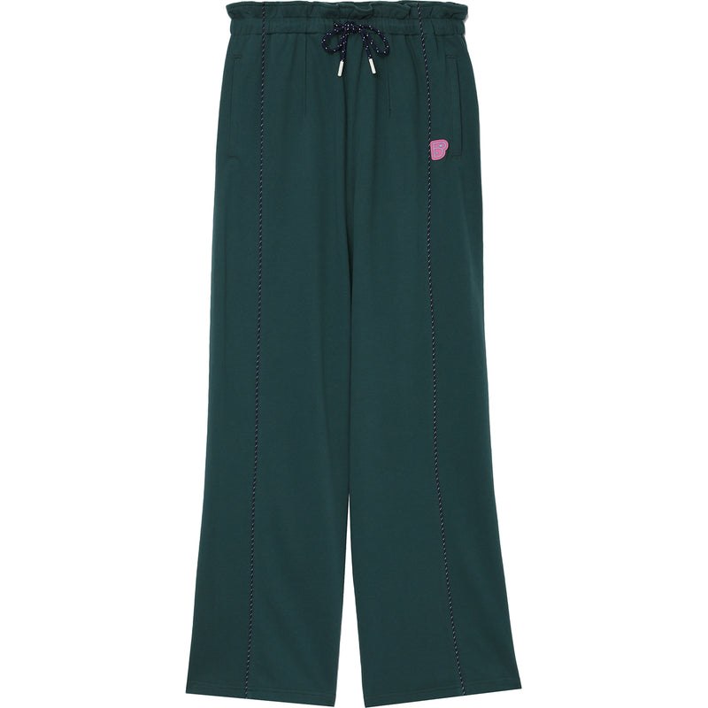 Women Bape Bapy Wide Leg Jogger Pants Dark Green USA | MC7395135